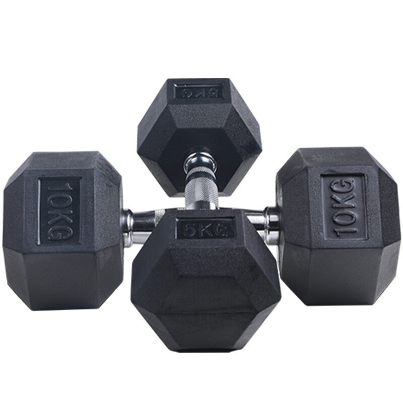 Hex Dumbbell Set – 6-Pair Home Fitness Dumbbells 