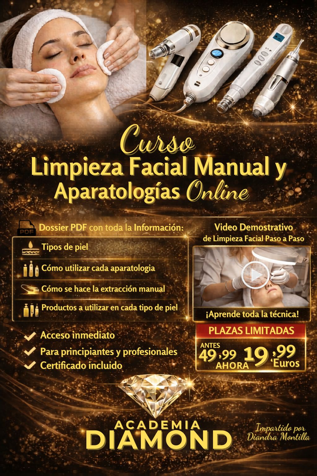 Curso de Limpieza Facial Profesional