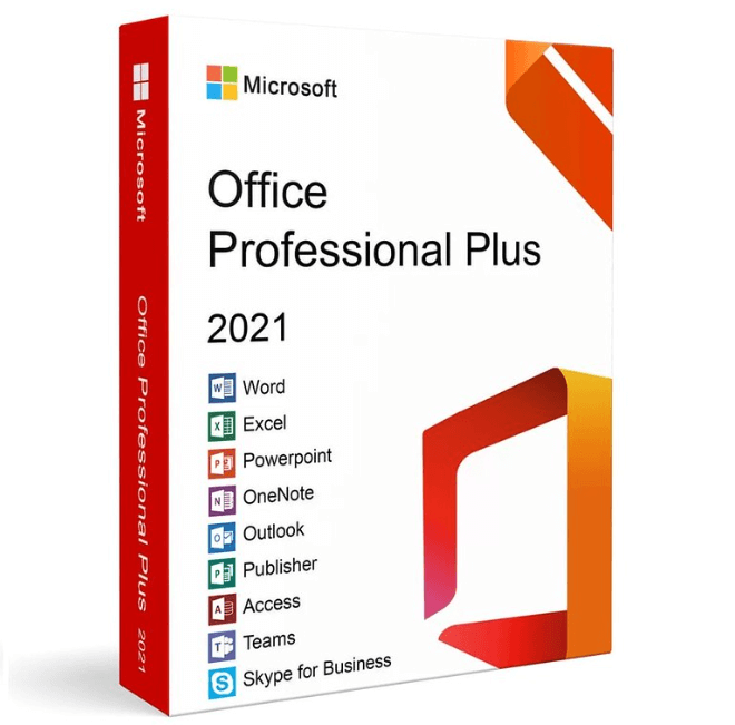 Microsoft Office 2021 Pro Plus - Licence à vie pour 1 PC