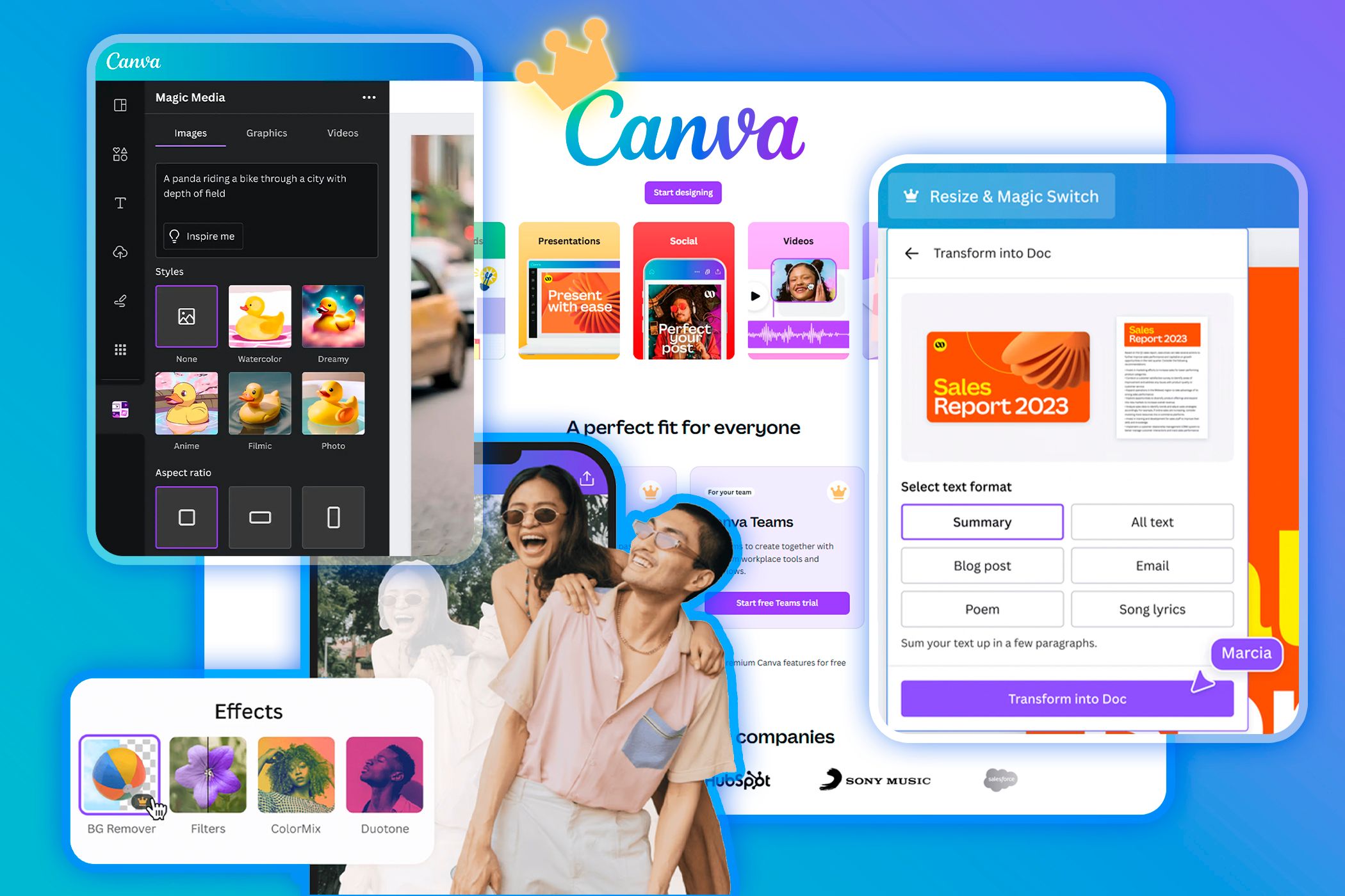 Canva Pro – Abonnement 1 an