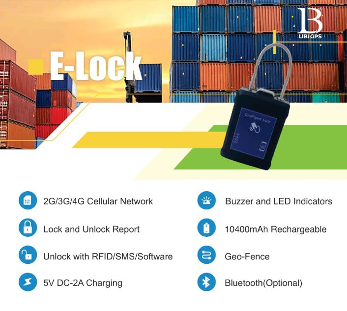 E-Lock GPS Container Lock