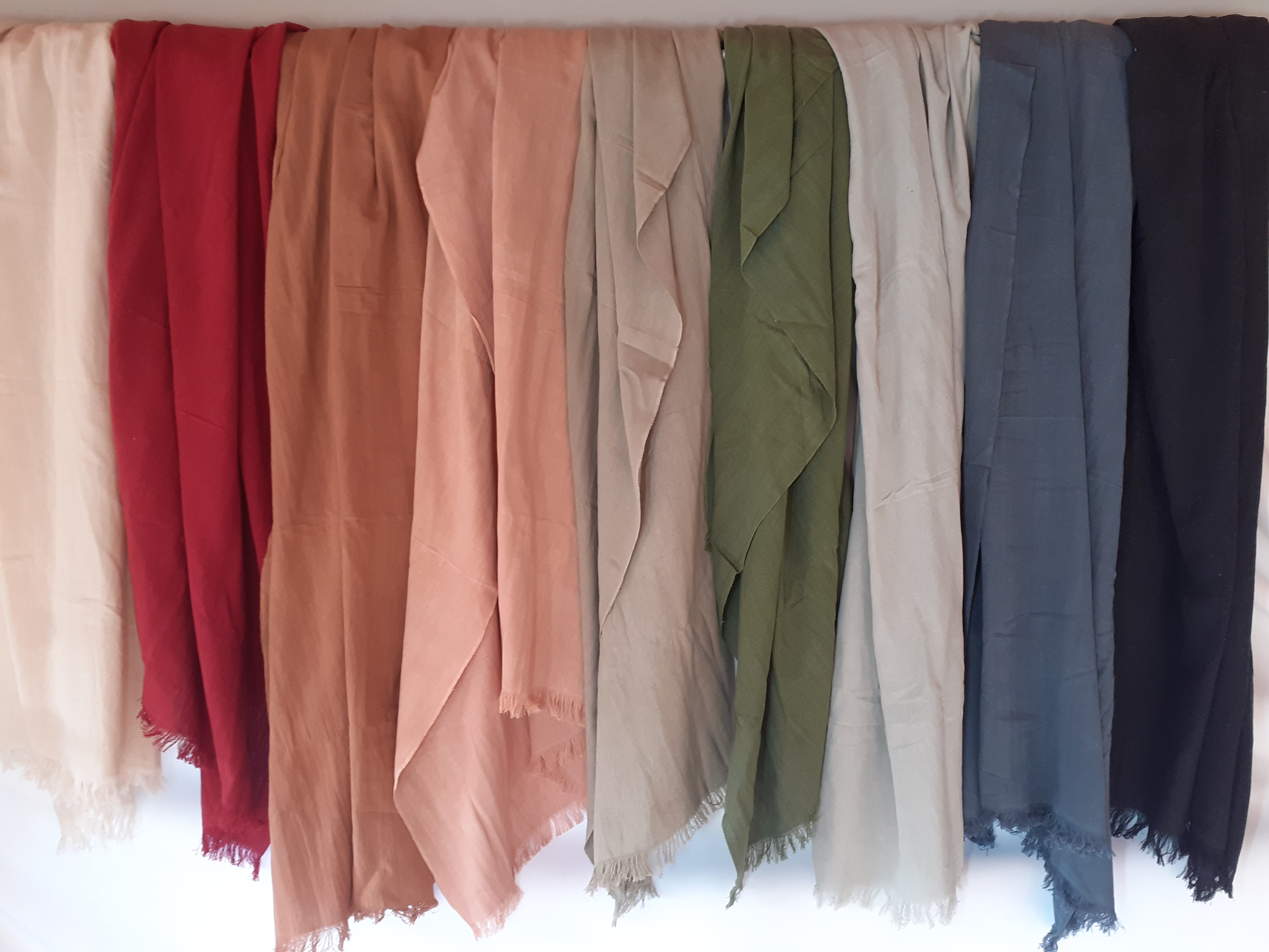 Unisex Hemp/Cotton Sarongs