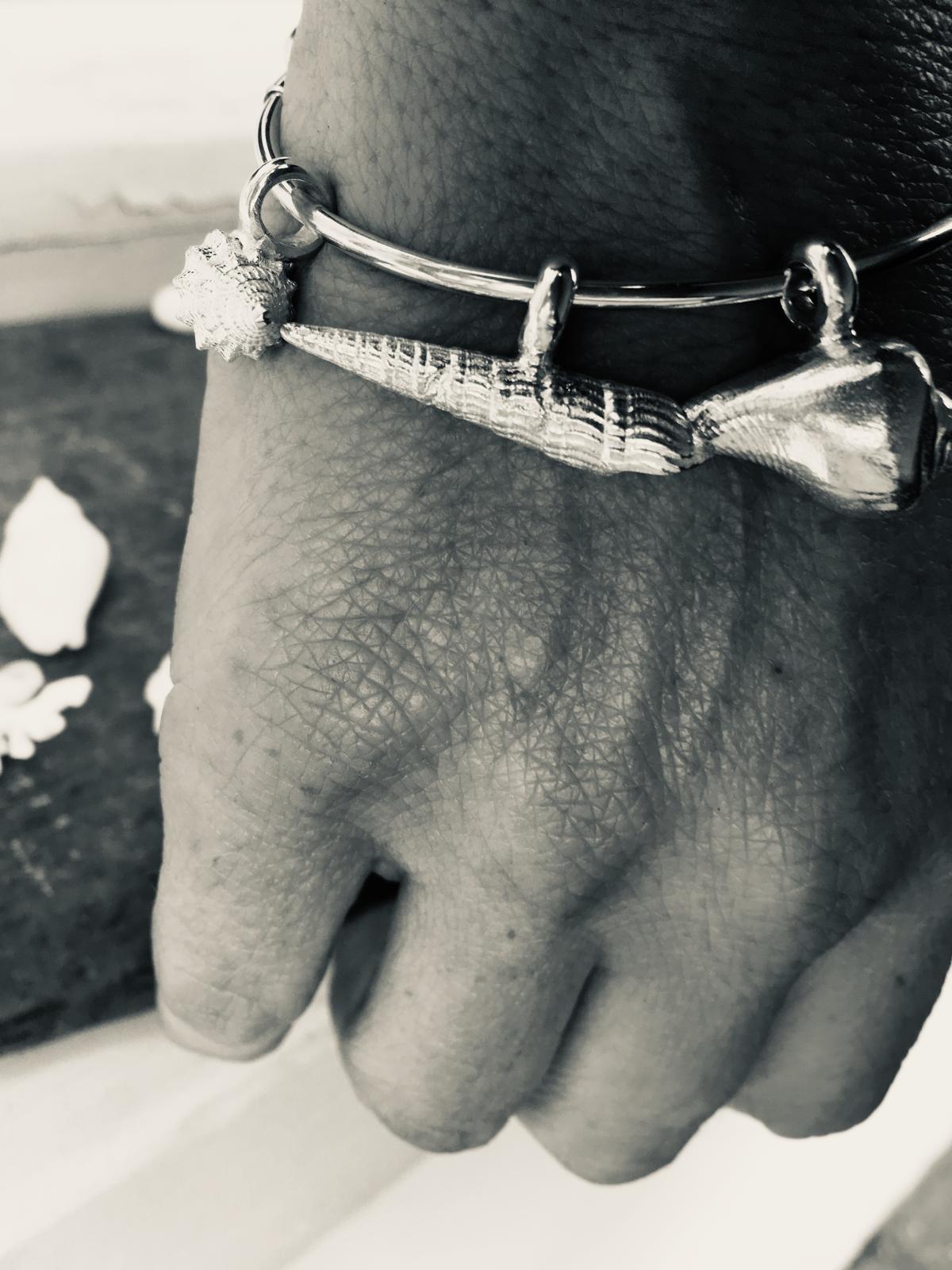 Silver bracelets 