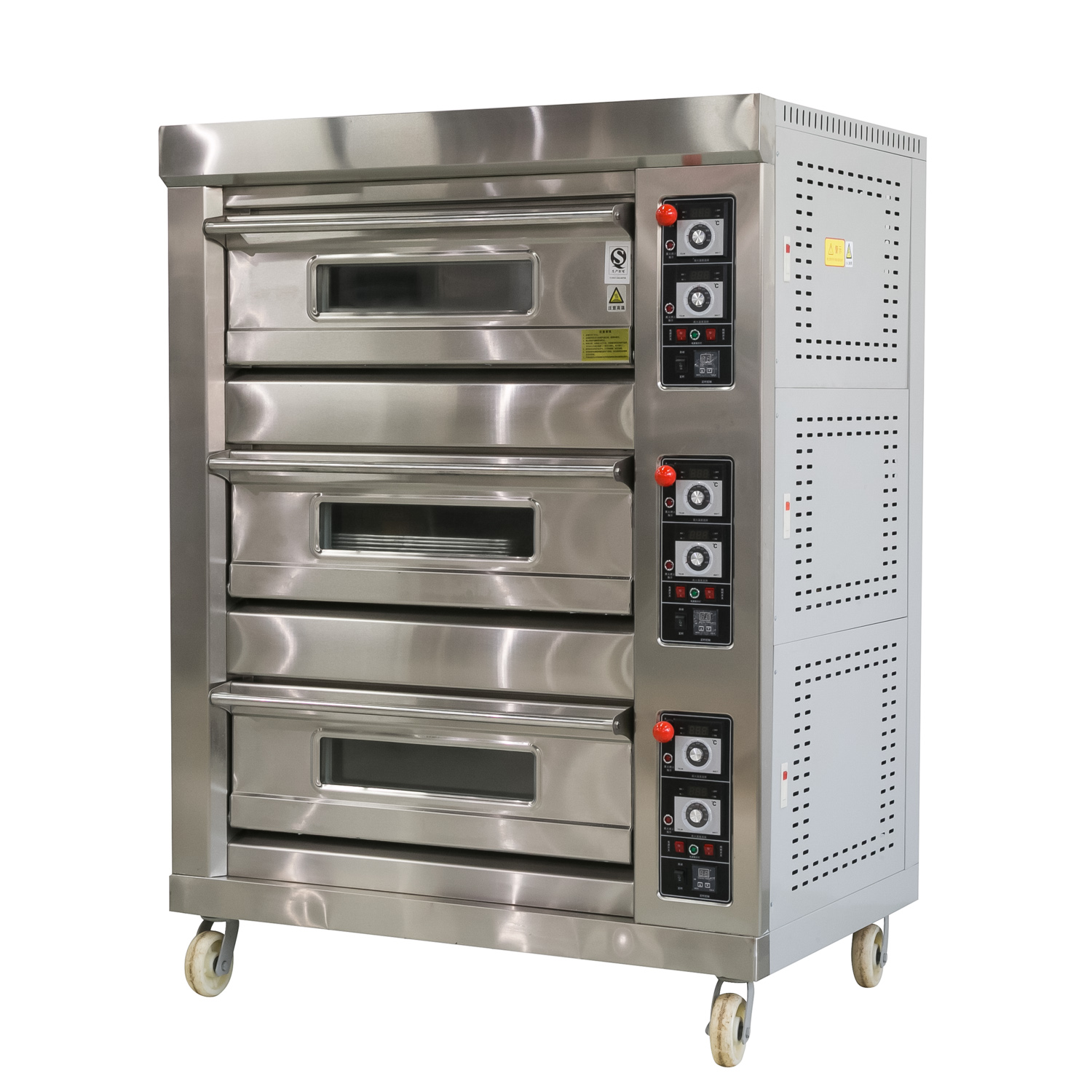 Electric or Gas Heating Deck oven for small bakery