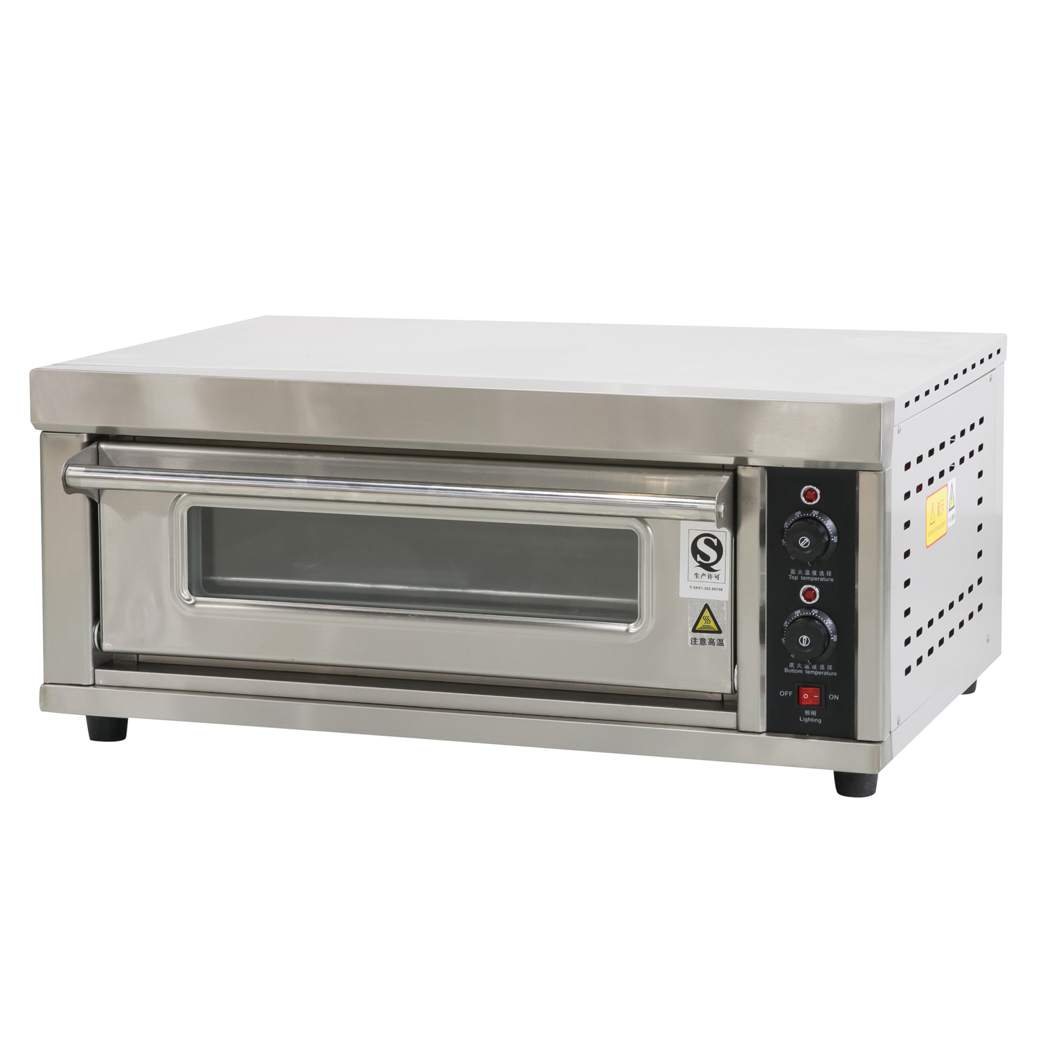 Electric or Gas Heating Deck oven for small bakery