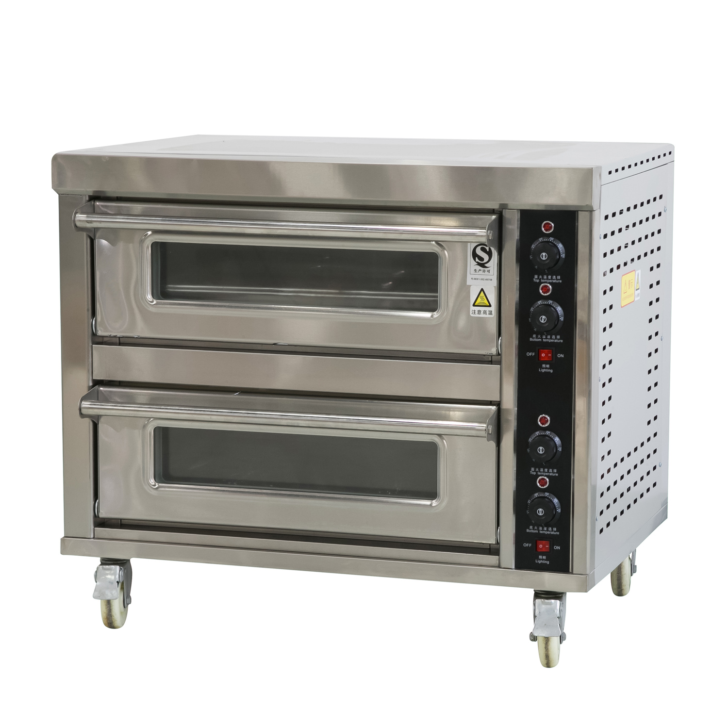 Electric or Gas Heating Deck oven for small bakery