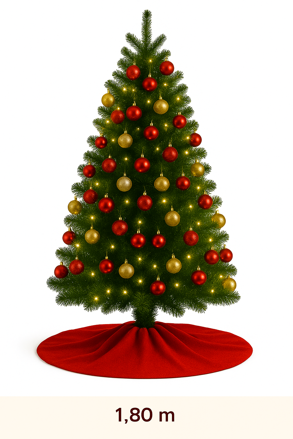 Árvore de Natal 1,80 m La Casa de Natal