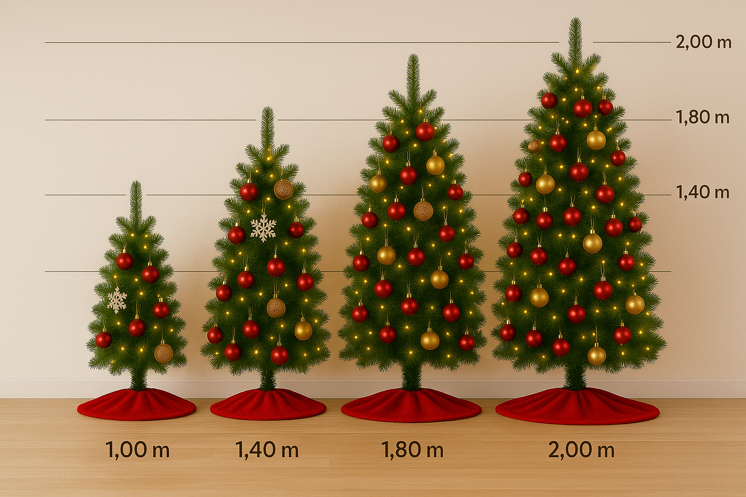Árvore de Natal 1,80 m La Casa de Natal
