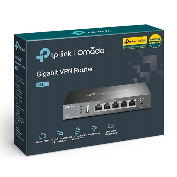 TP-Link ER605 | Multi-WAN Wired VPN Router
