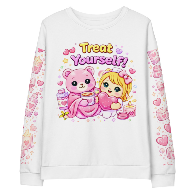 Self-Love Sweatshirt – Cute Cozy Affirmation Pullover for Teens & Girls I Gift for Her