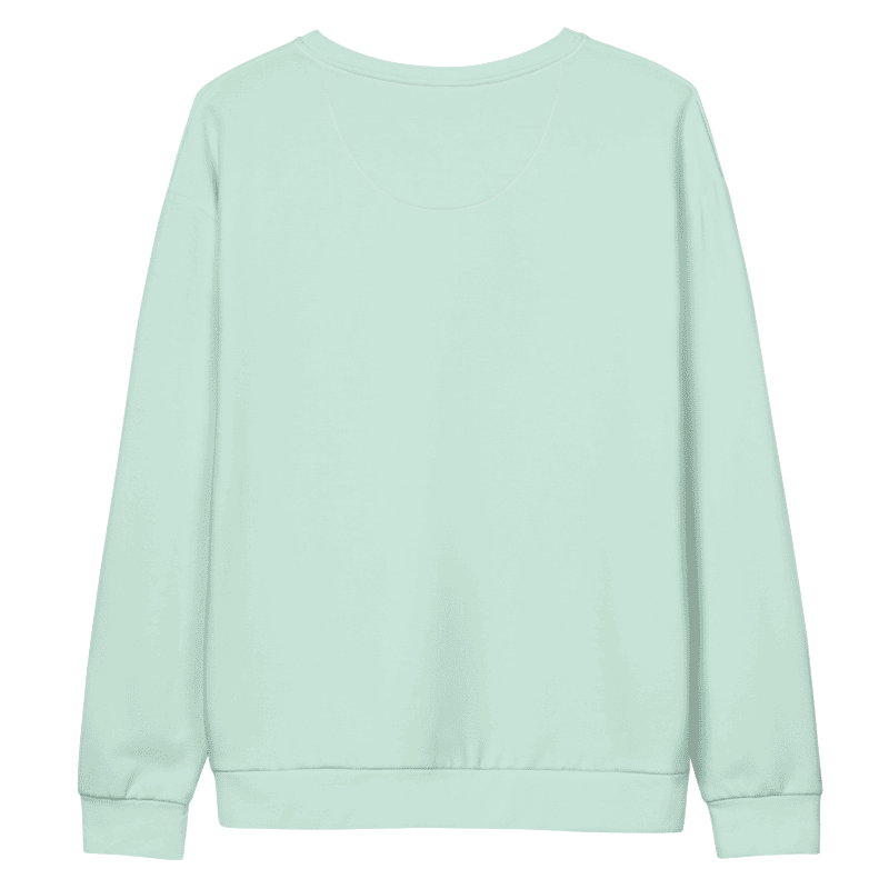 Valentine Sweatshirt – Mint Green Cute Valentine Sweater for Girls & Women I Valentine Gift for Her