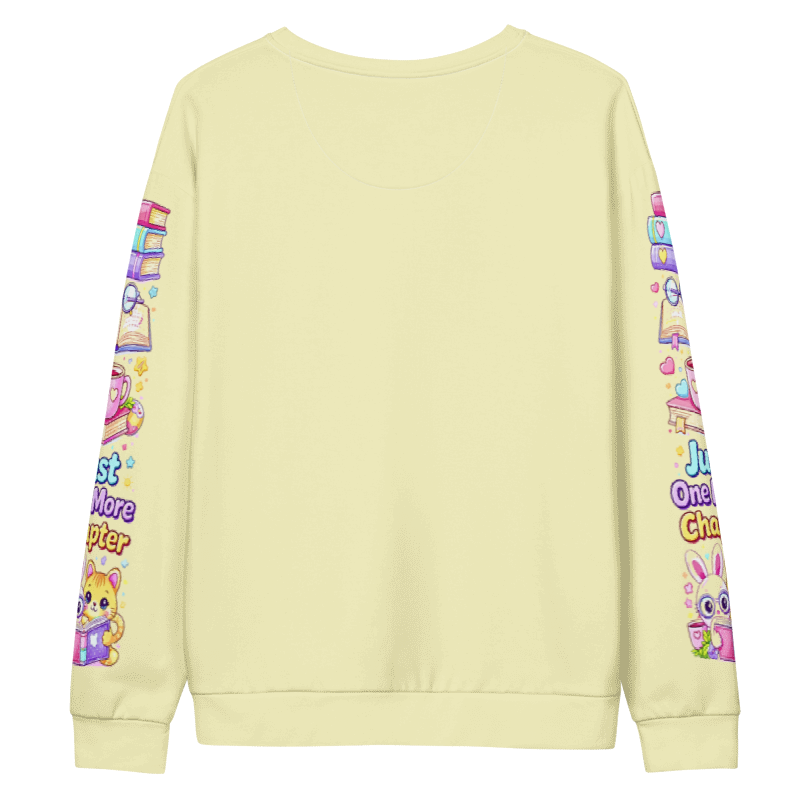 Cute Book Lover Sweatshirt – Cozy Reading Aesthetic Pullover I Reading Club Sweater I Gift for Her