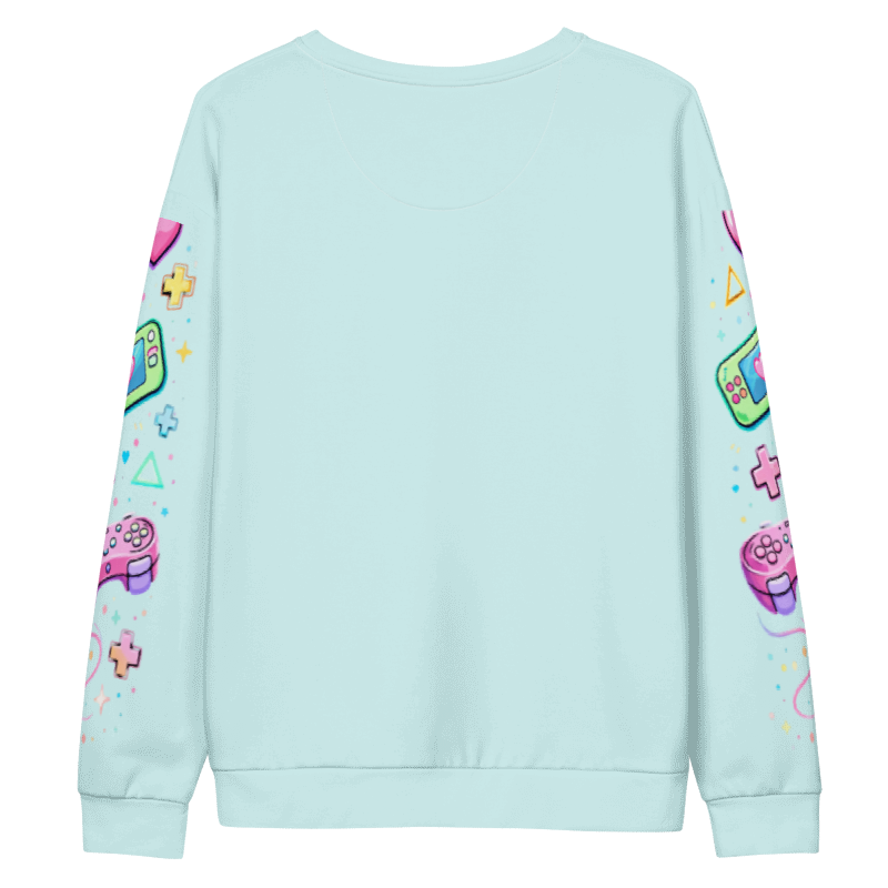 Cat Mom Sweatshirt – Cute  Cat Mom Pullover in Pastel Blue I Cat Lover Sweater I Gift for Cat Lovers