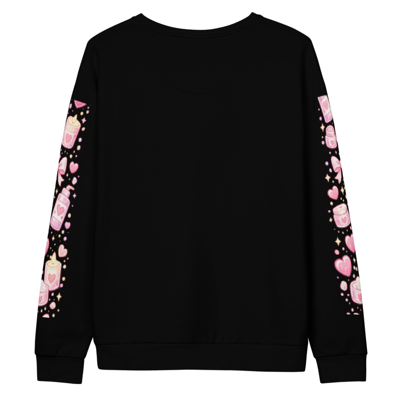 Love Yourself Sweatshirt I Cute Pink Aesthetic Cozy Self Love Pullover for  Girls I Gift for Her