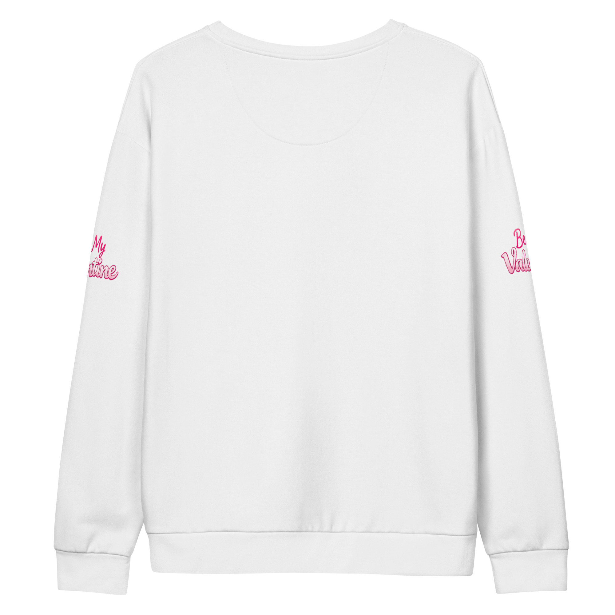 Be My Valentine Sweatshirt – Cute Teddy Bear Valentine Sweater, Pastel Pink Romantic Aesthetic Crewneck I Valentine Gift for Her