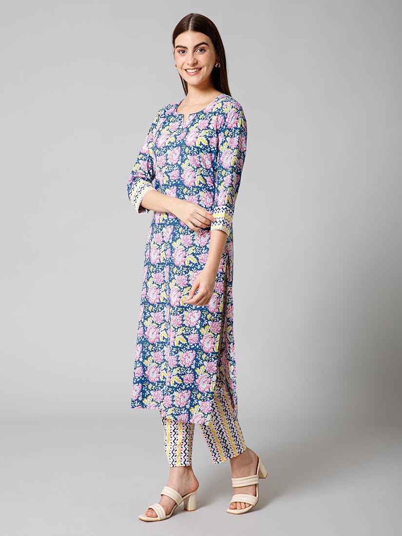 Floral Printed Kurta Set