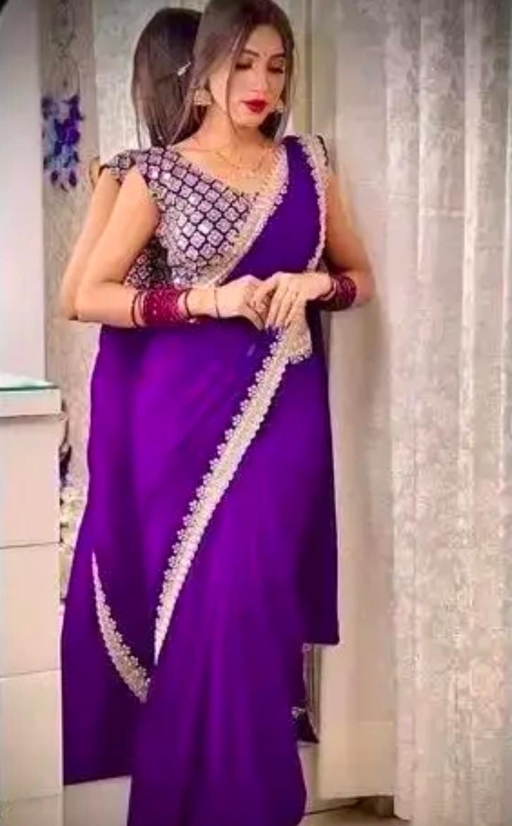 Elegant Navy Blue Embroidered Suit