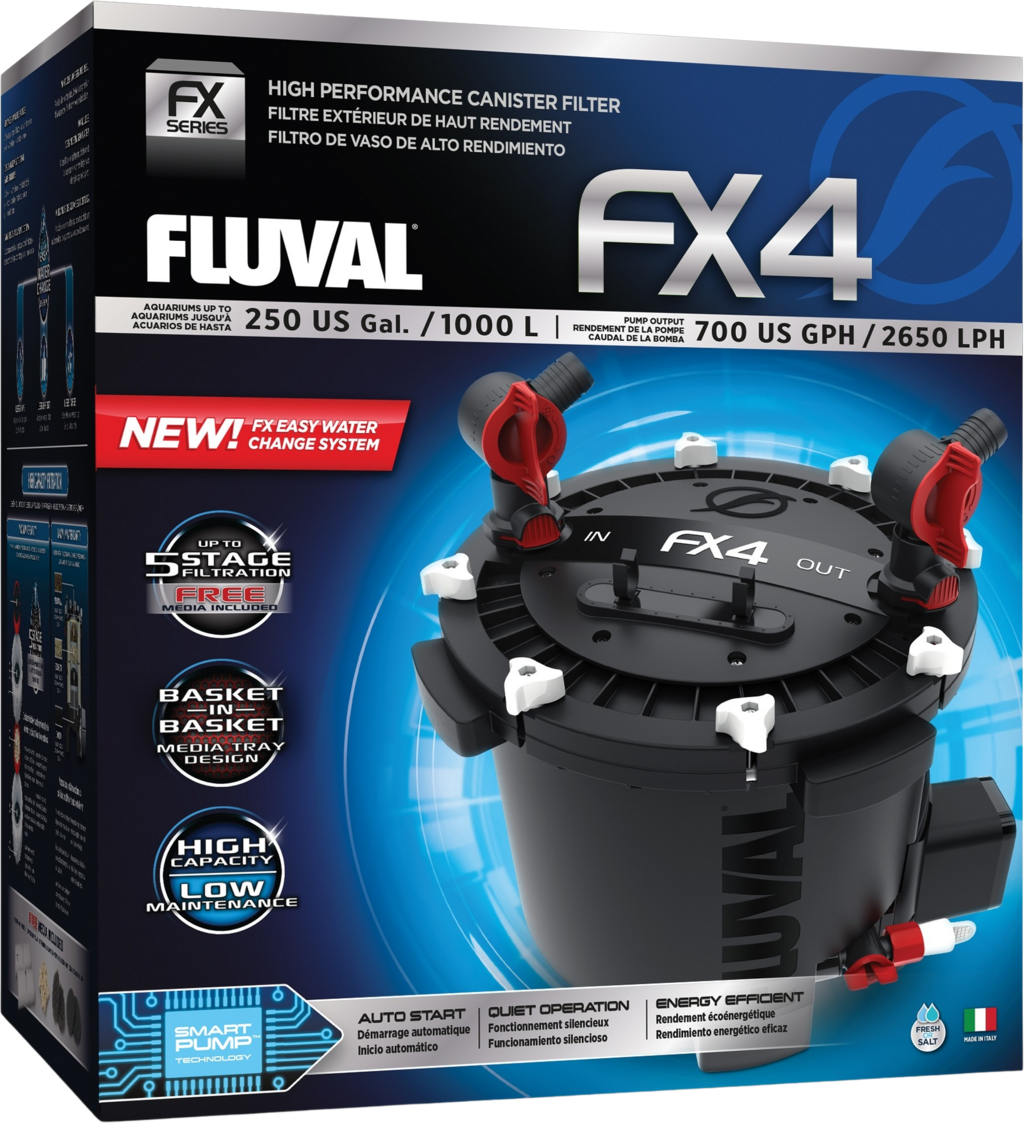 Внешний фильтр для аквариума Fluval FX-4