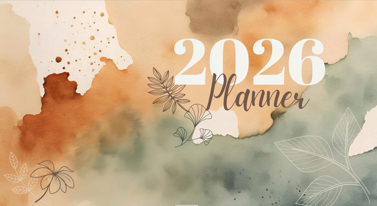 2026 Planner - Your Ultimate Yearly Organizer