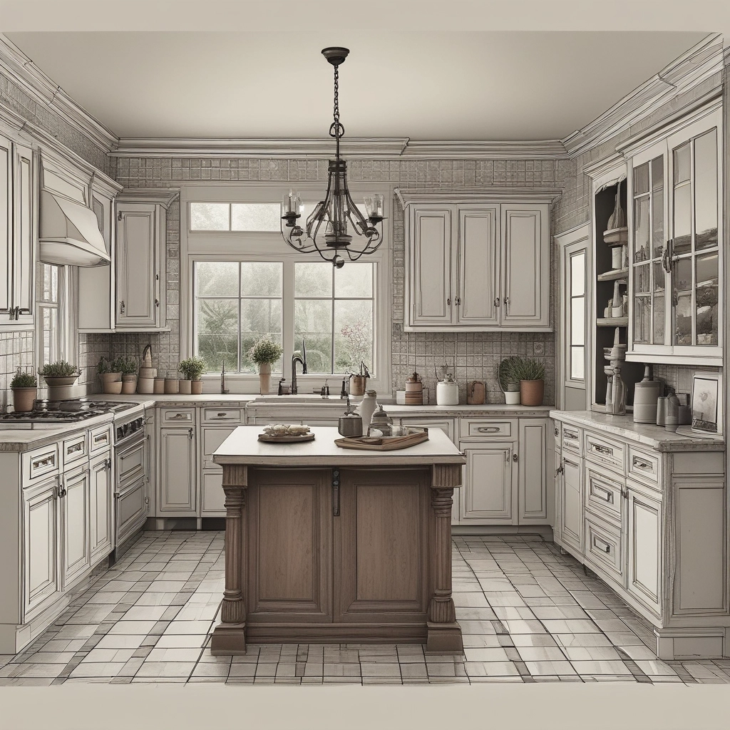 Classic Kitchen Island