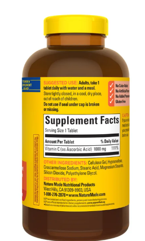 Nature Made Vitamin C Extra Strength 1000 mg