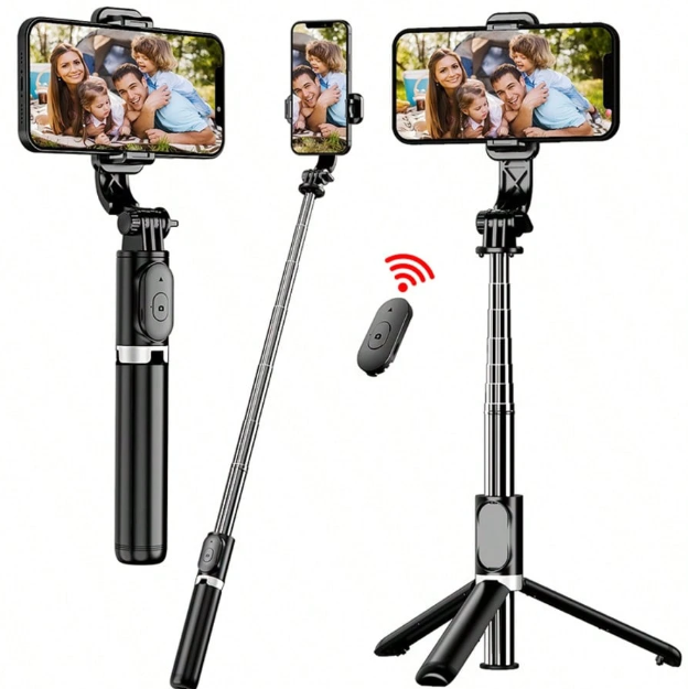 3-in-1 Selfie Stick Tripod with Remote