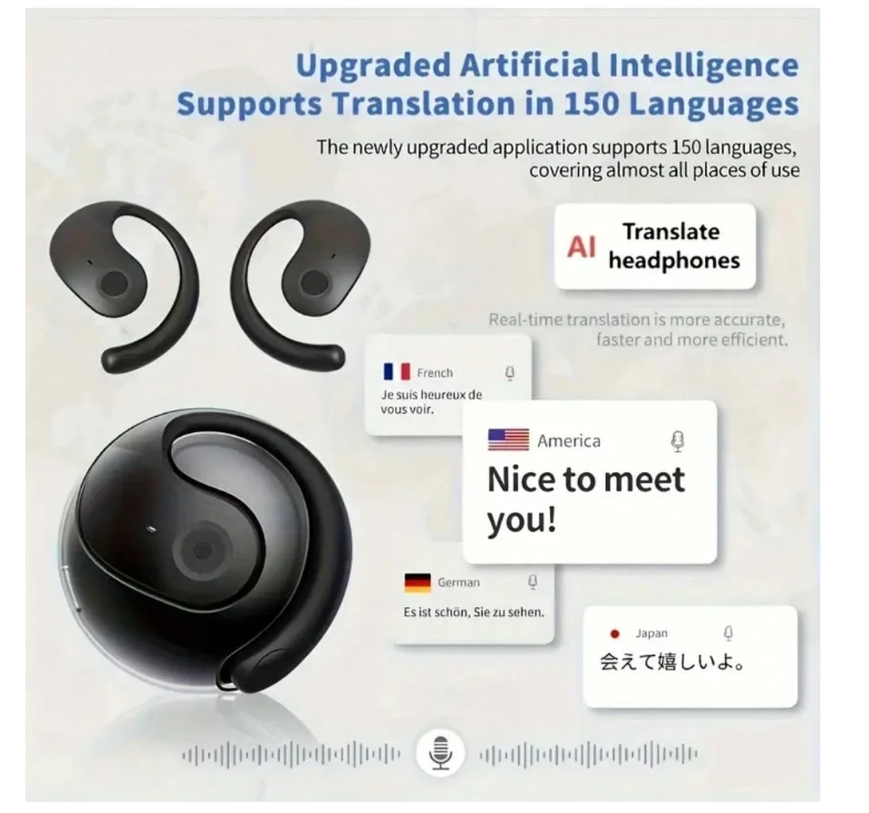 AI Translate Headphones