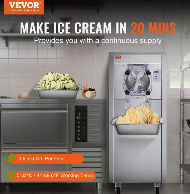 Commercial Soft Serve Ice Cream Machine