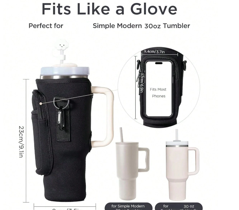 Portable Water Bottle Carrier Bag