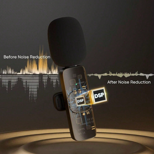 Wireless Lavalier Microphone Set