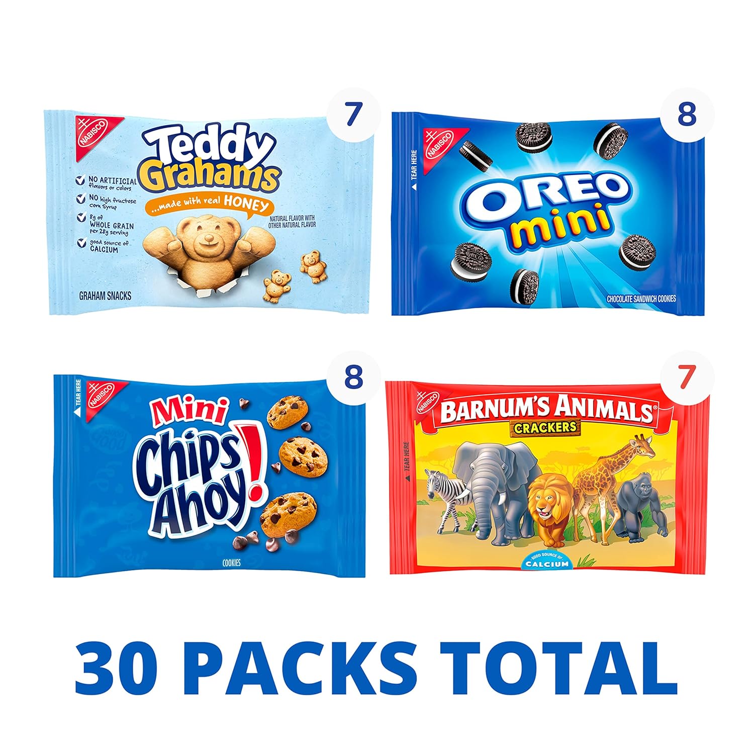 Nabisco Variety Pack, 30 Packs