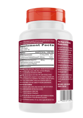 trunature CinSulin Cinnamon Concentrate Capsules