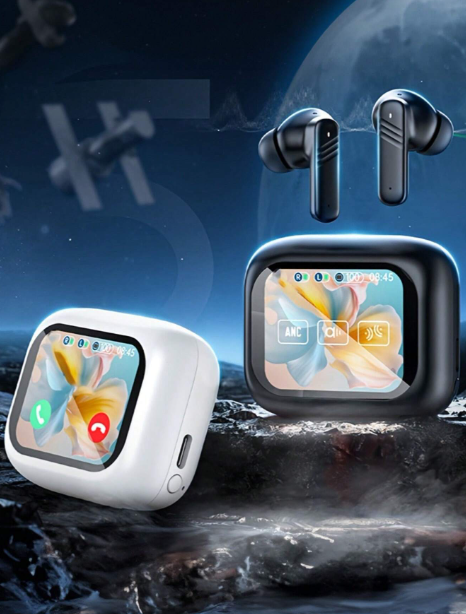 Smart Wireless Bluetooth Earbuds with Display Case