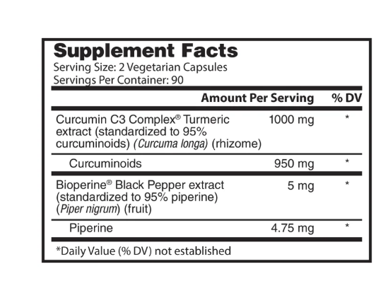 Turmeric Powder with 95% Curcumin Complex