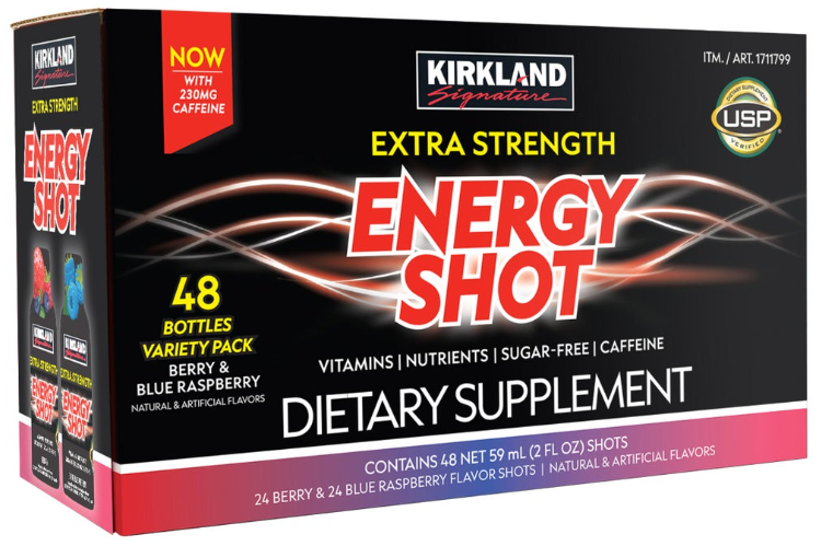 Kirkland Signature Extra Strength Energy Shot