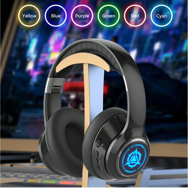 Wireless LED Headphones