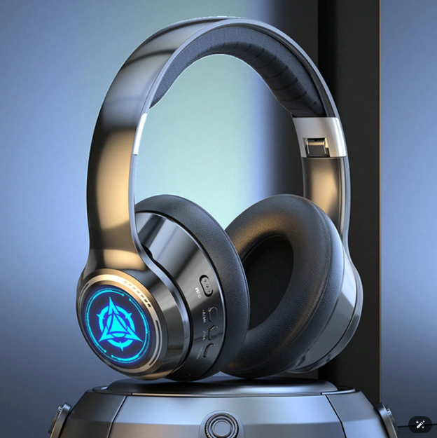 Wireless LED Headphones