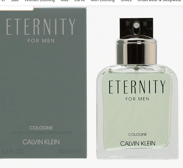 Calvin Klein Eternity for Men Cologne
