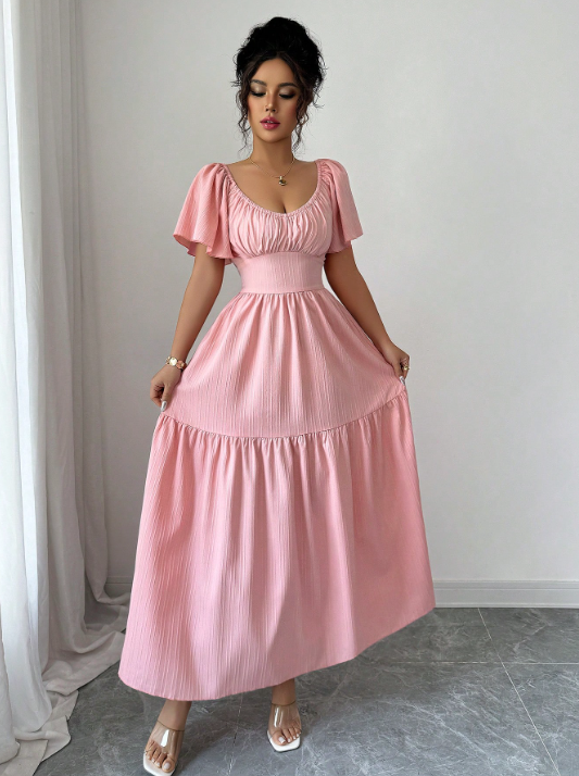 Pink Maxi Dress