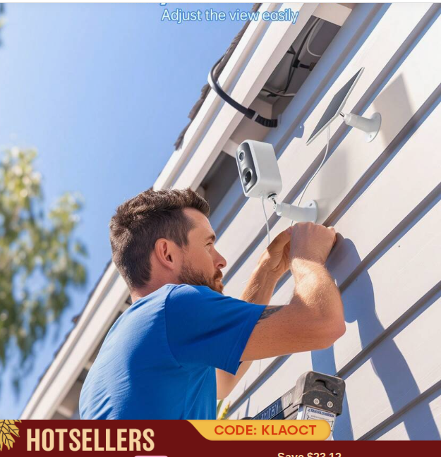 Wireless Solar Security Camera