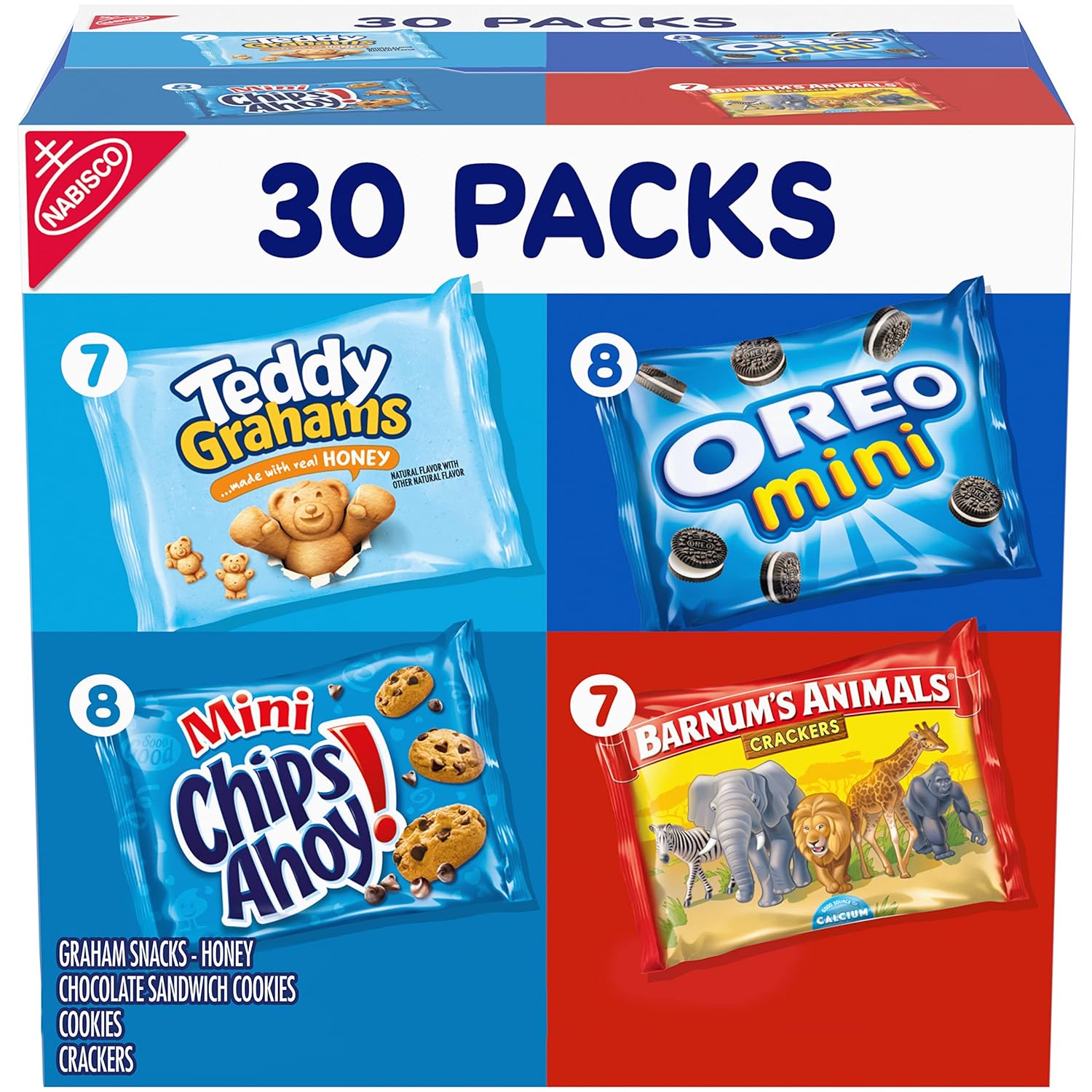 Nabisco Variety Pack, 30 Packs