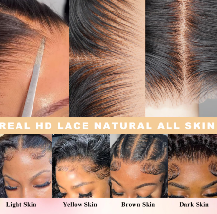 Long Straight Human Hair Wig