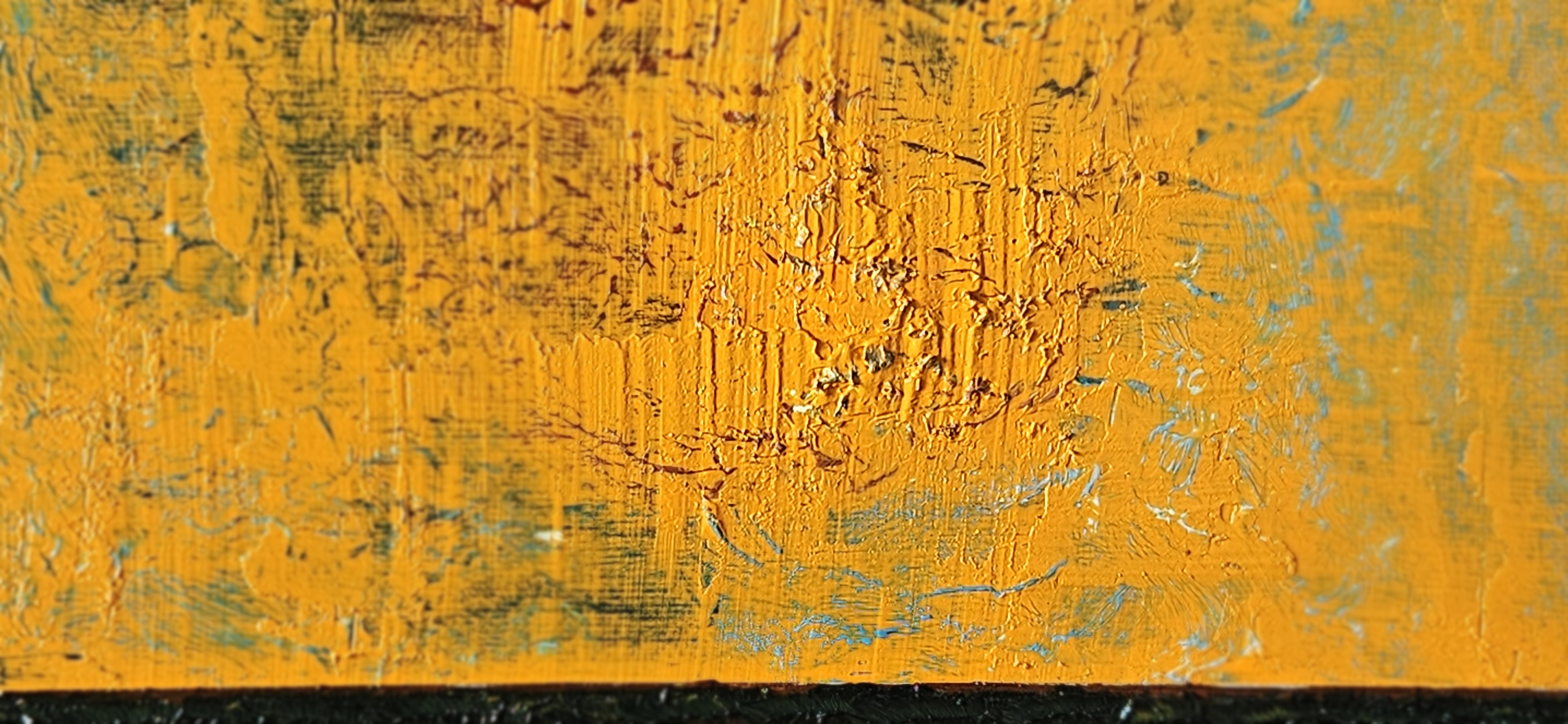 Abstraktes Farbenspiel