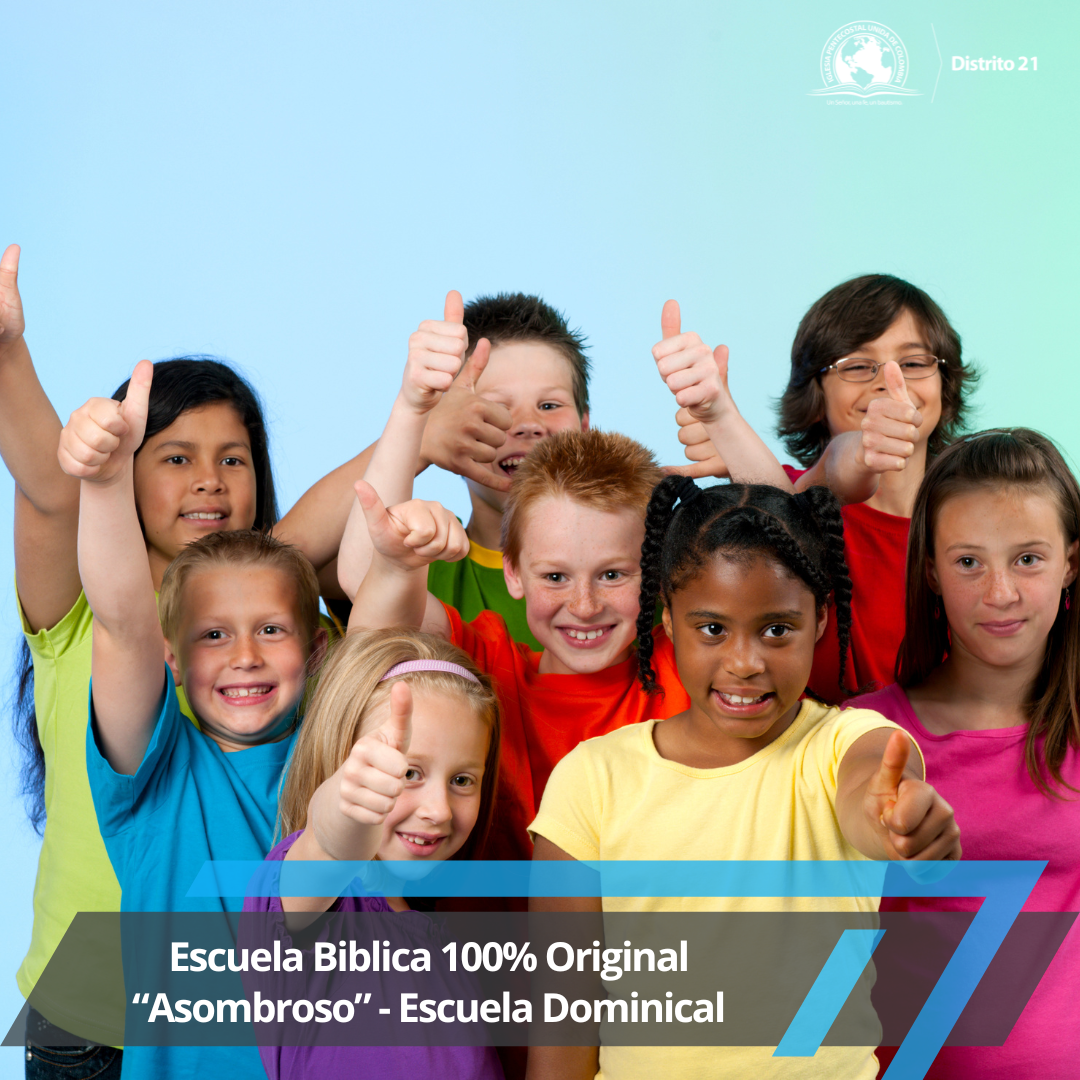 Escuela Bíblica 100% Original "Asombroso"