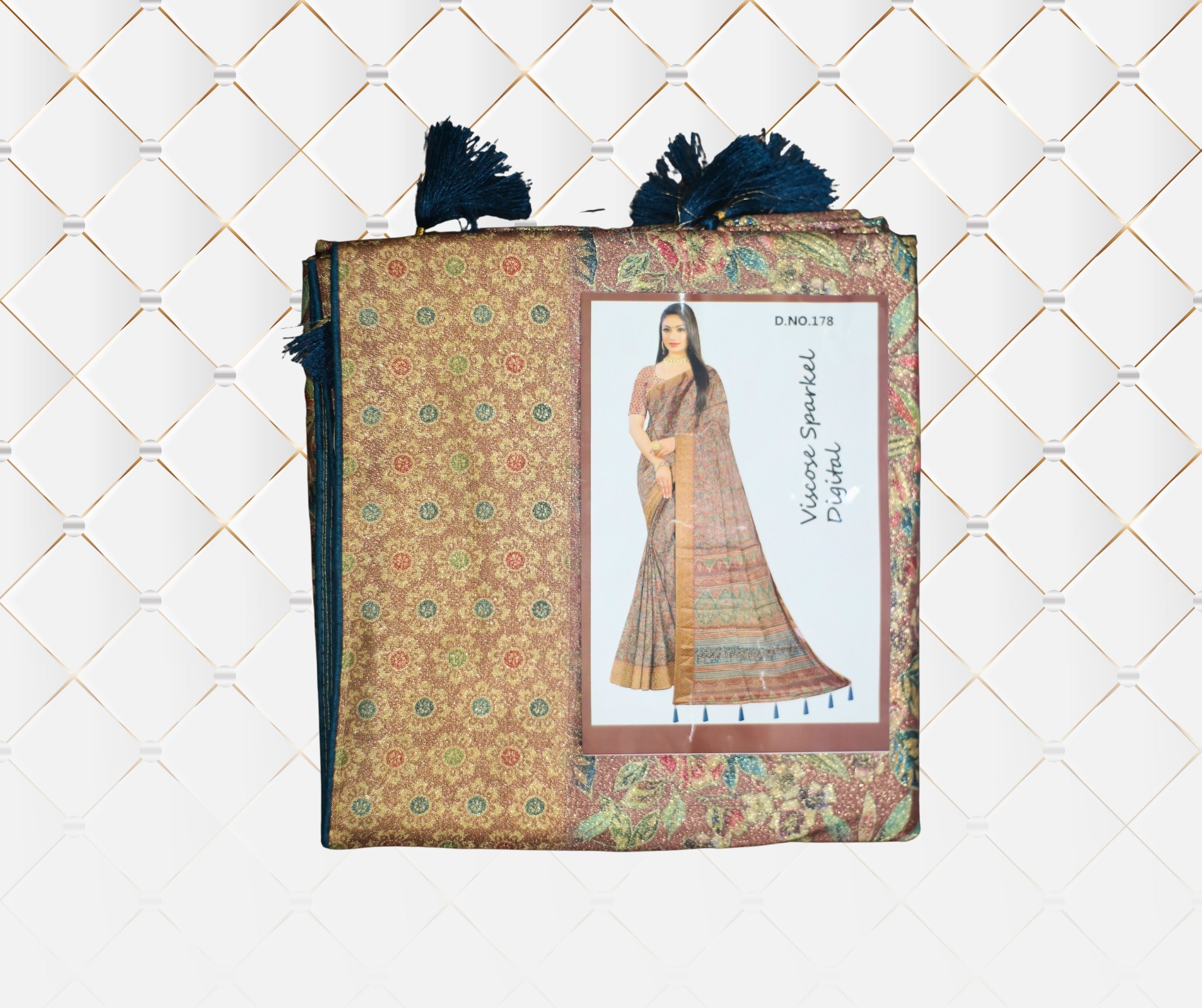 Printed Viscose Special Digital Saree