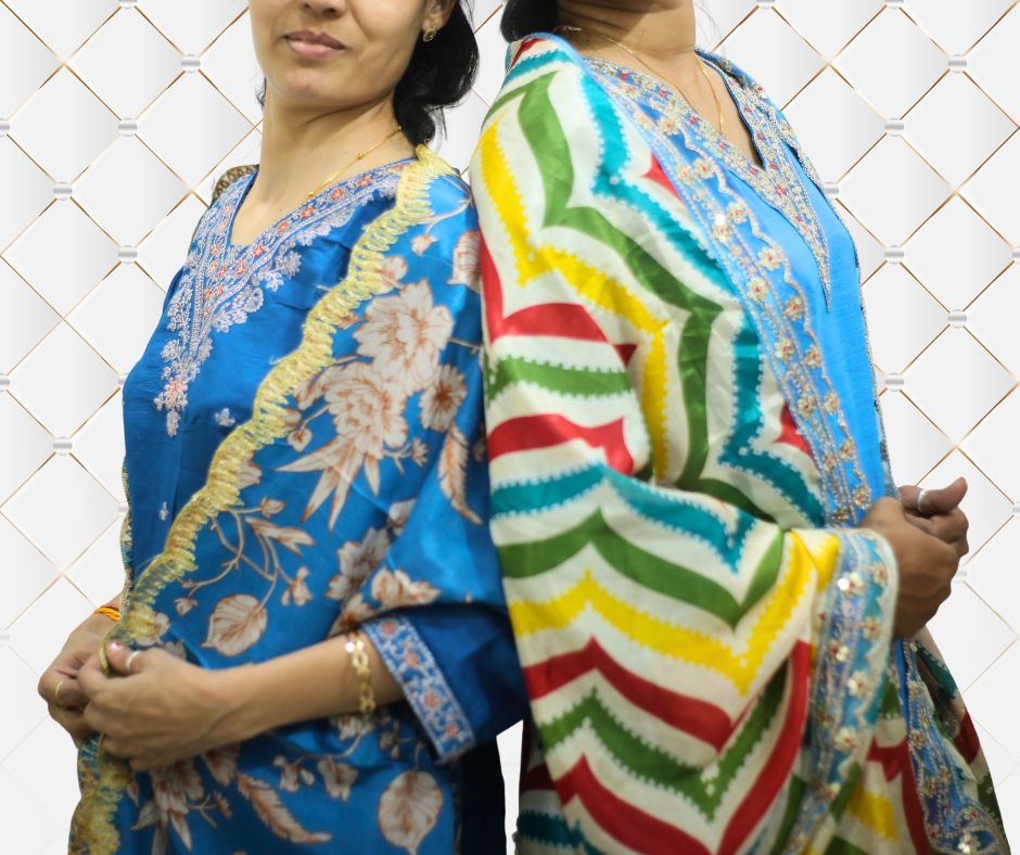 Blue Traditional Salwar Kameez Set