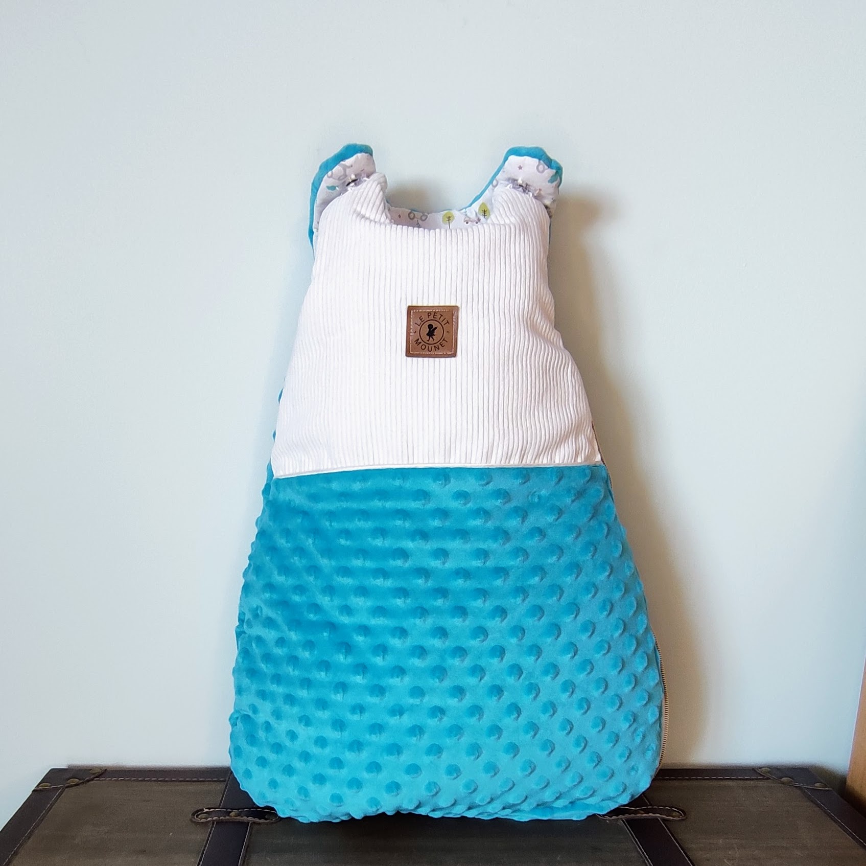 Gigoteuse bébé bleue hippopotame