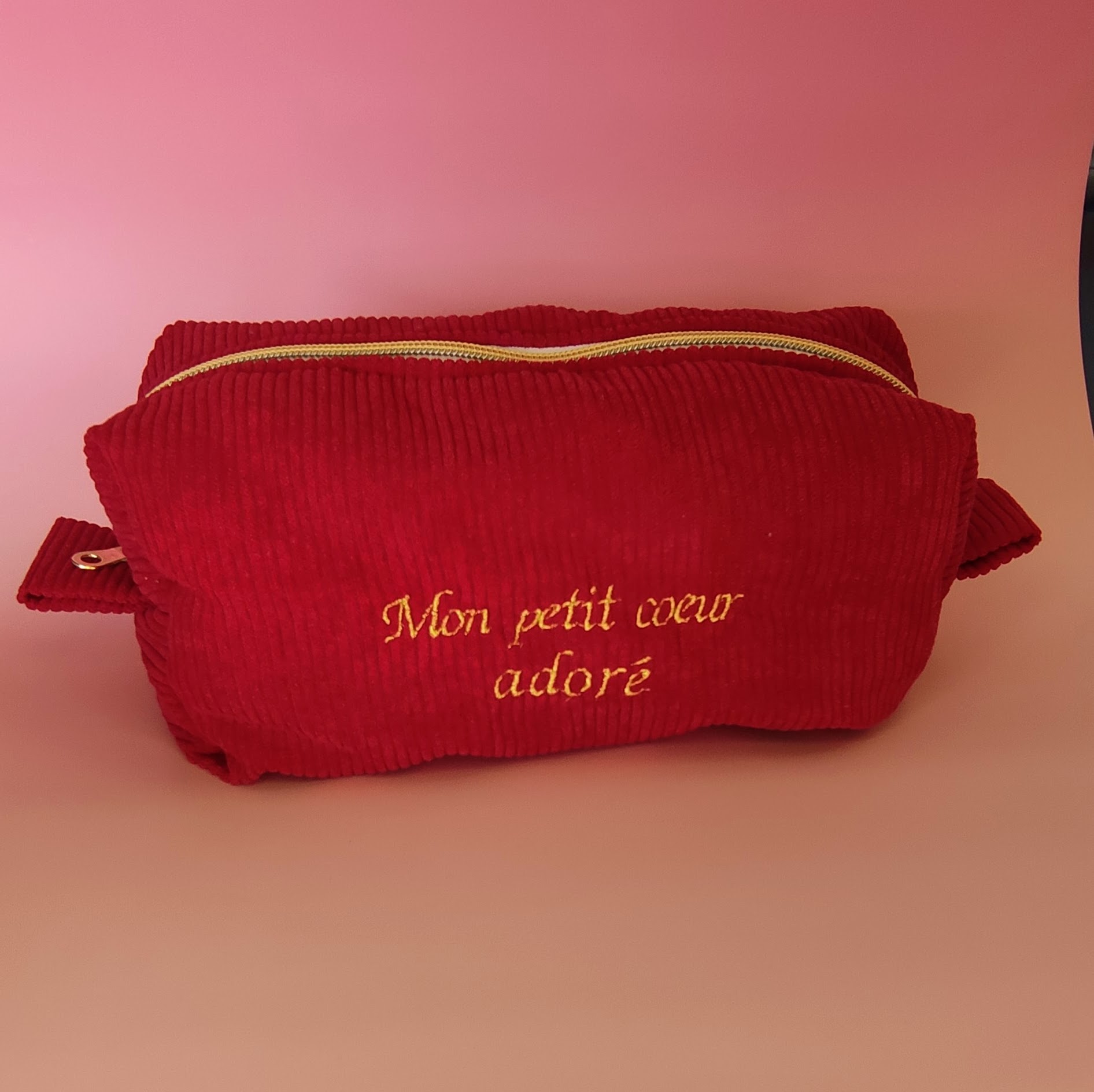 Trousse mon petit coeur adoré