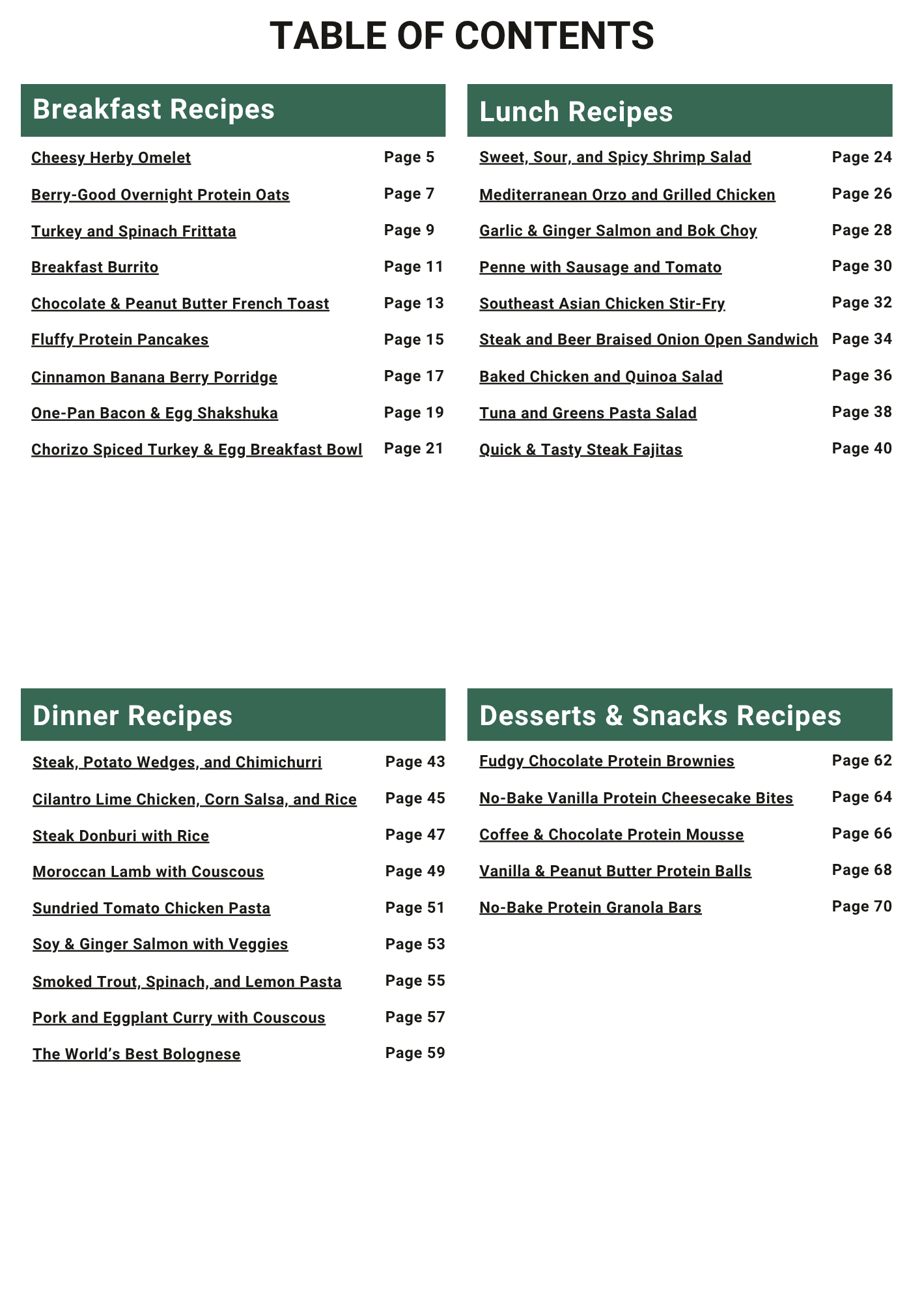 High-Protein Recipe Pack