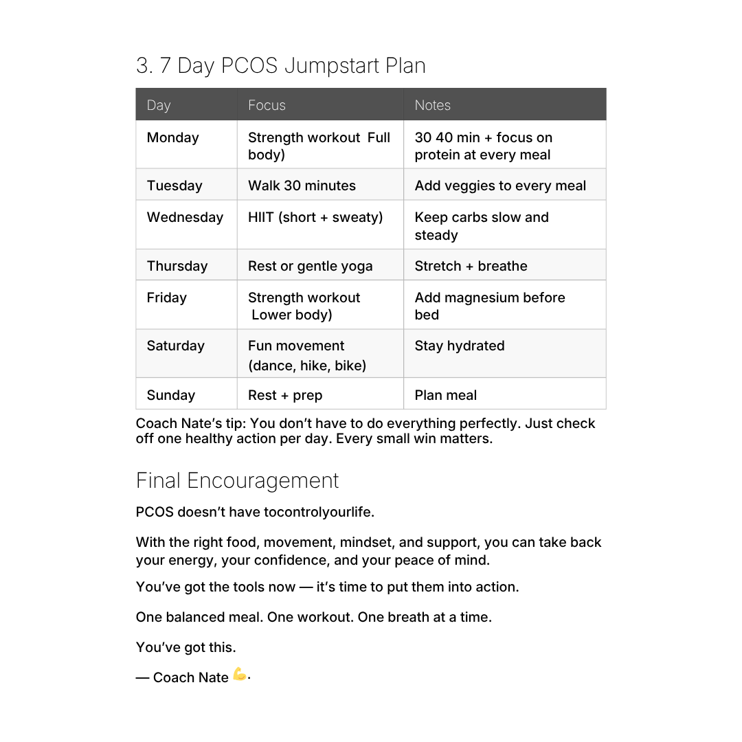 Thrive with PCOS: A Woman’s Guide to Balancing Hormones Naturally